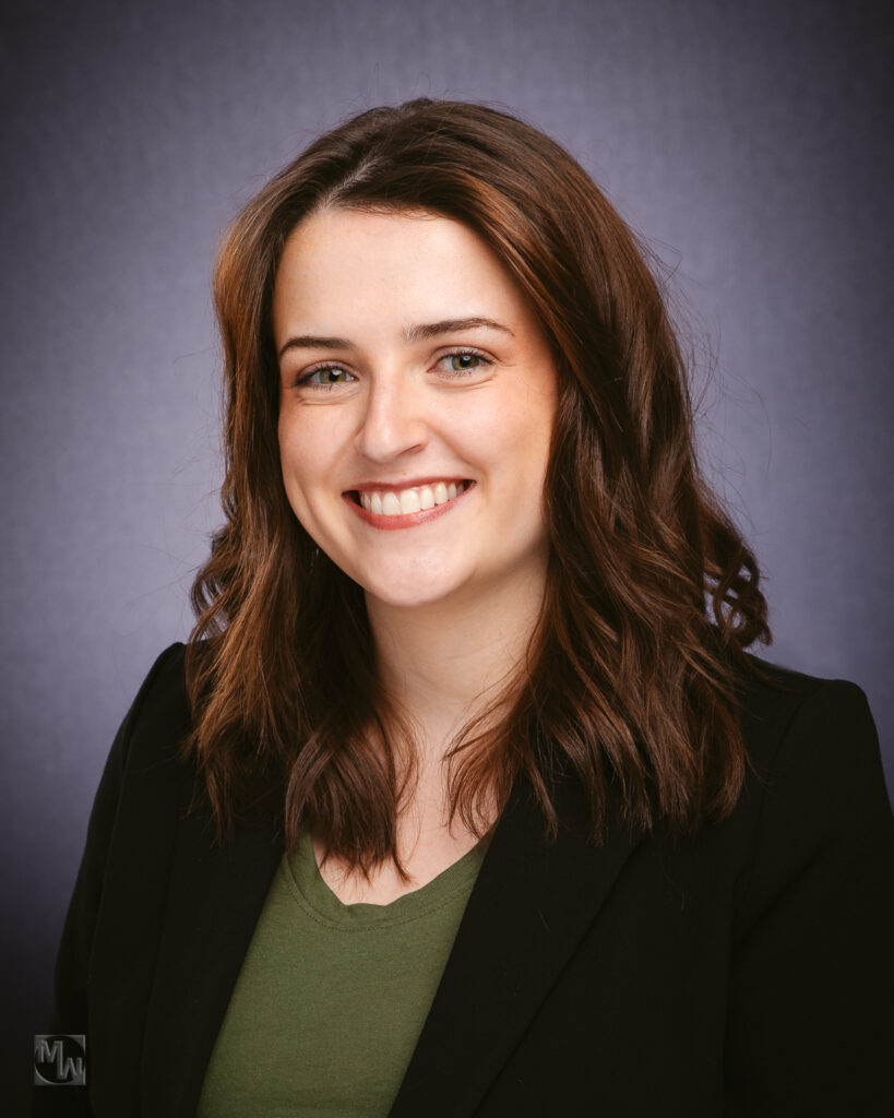 Young woman headshot portrait