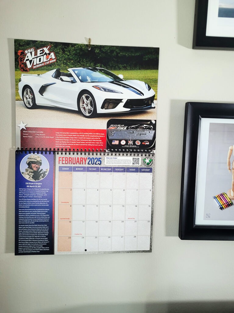 photo of a calendar